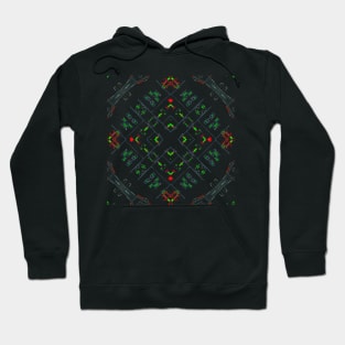 Aviation Pilot Display mandala Pattern 2 Hoodie